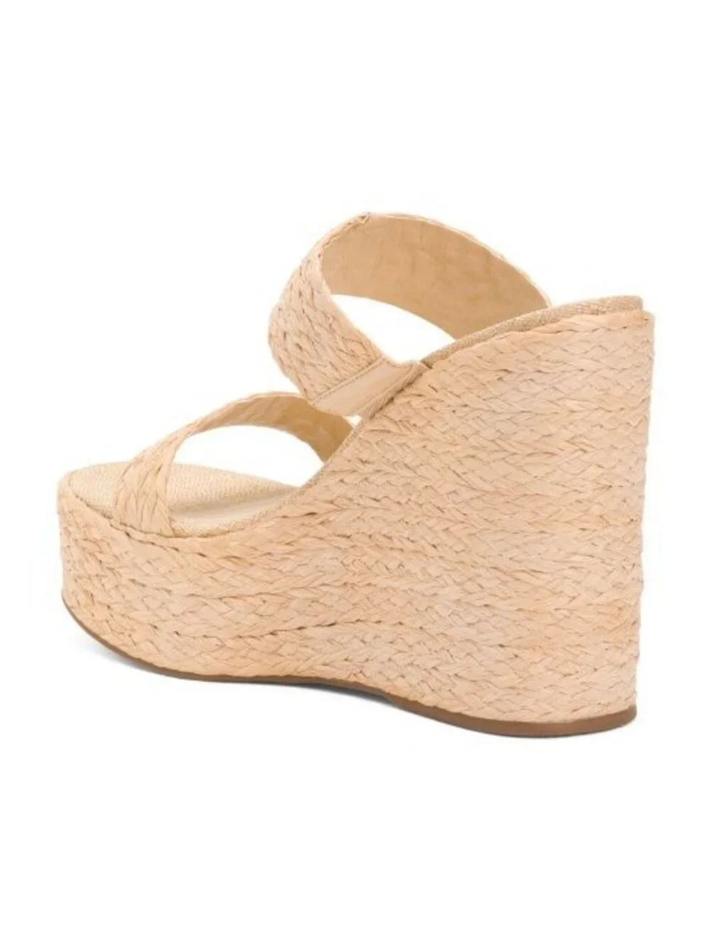 Larroudé Pamela Wedge Sandals Womens Size 11 US New In Box